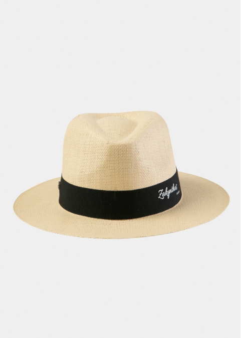 Beige "Zakynthos" Panama Hat