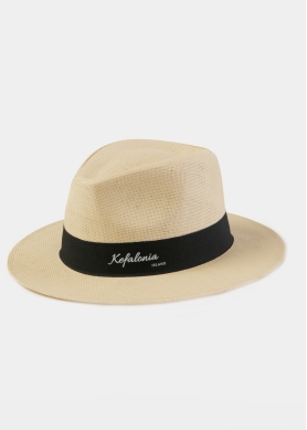 Beige "Kefalonia" Panama Hat
