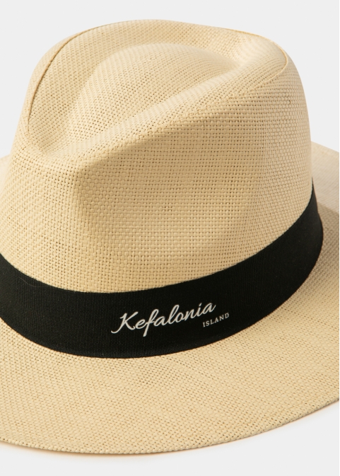 Beige "Kefalonia" Panama Hat