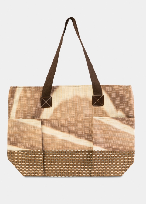 Brown Beach Bag 