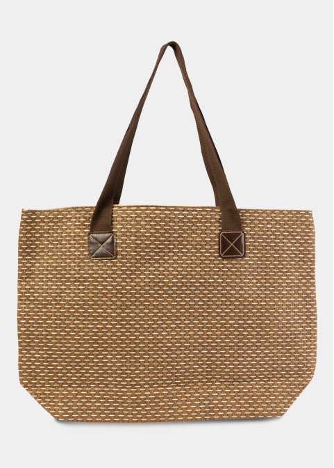 Brown Beach Bag 