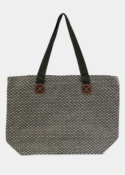 Grey Beach Bag 