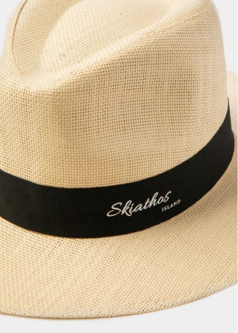 Beige "Skiathos" Panama Hat