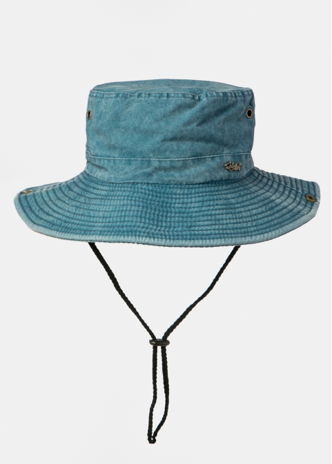 Royal Blue Active Bucket Hat w/ Washed Cotton