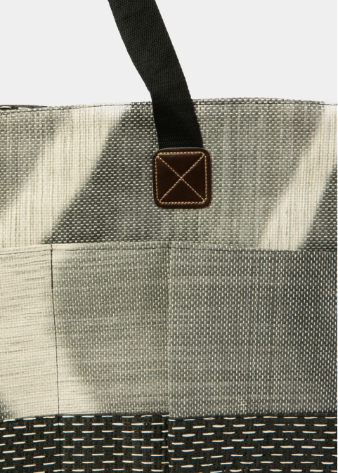 Grey Beach Bag 
