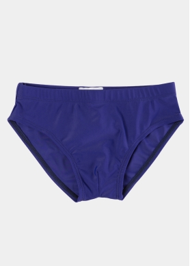 Navy Blue Boys Slip Swimwear