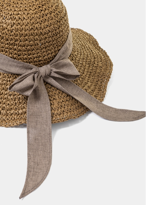 Dark Brown Hand Knitted Hat