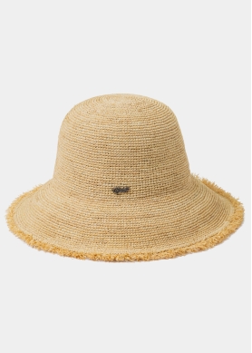 Natural Raffia Bucket Style Hat
