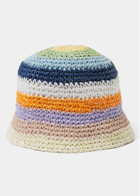 Colorful Κnitted Bucket Style Hat