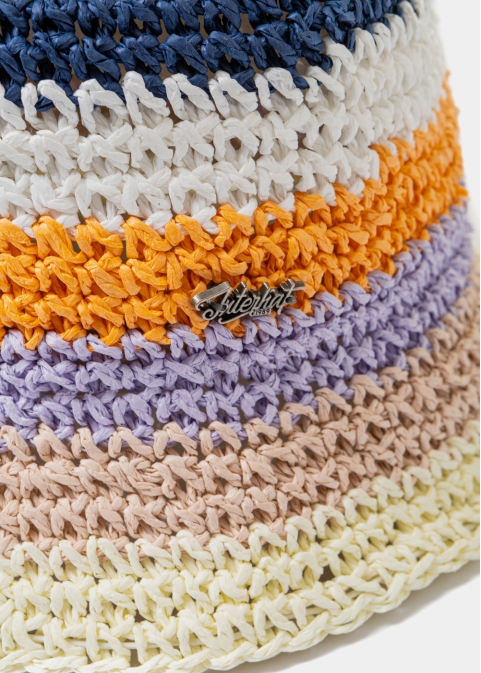 Colorful Κnitted Bucket Style Hat