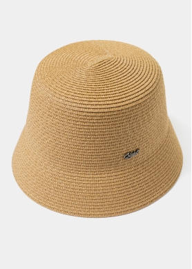 Brown Bucket Style Hat
