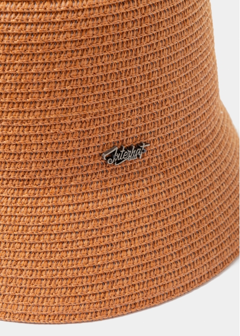 Burnt Orange Bucket Style Hat
