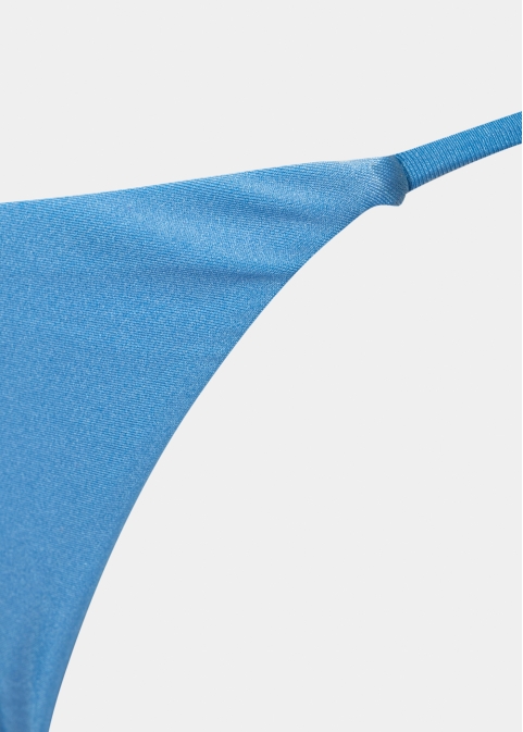 Cuba Bikini Bottom - Light Blue Dacron
