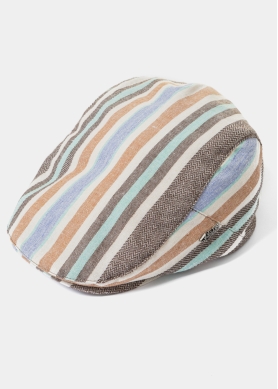 Multicolor Men's Cap - Brown