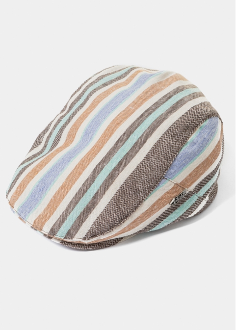 Multicolor Men's Cap - Brown