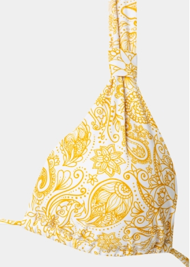 Azores Bikini Top - Paisley Pattern Dacron