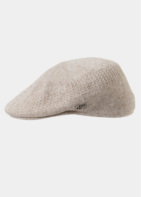 Beige Bamboo Men's Cap