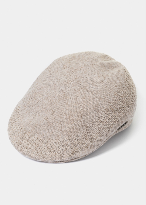 Beige Bamboo Men's Cap