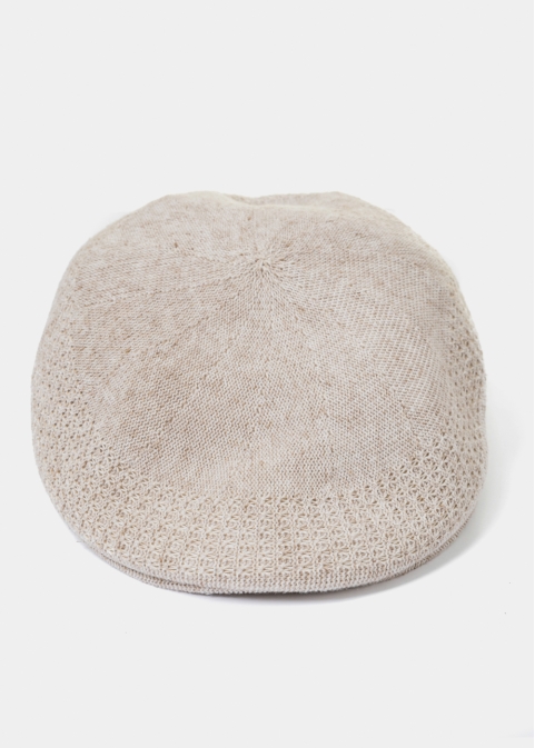 Beige Bamboo Men's Cap