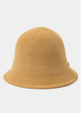 Brown Knitted Bucket Style Hat 2