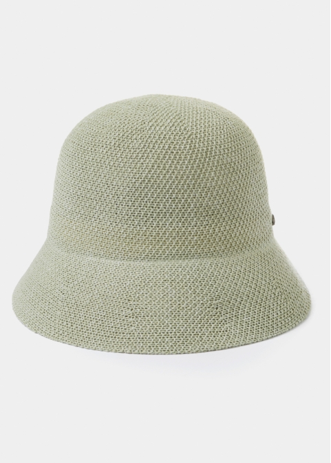 Olive Knitted Bucket Style Hat