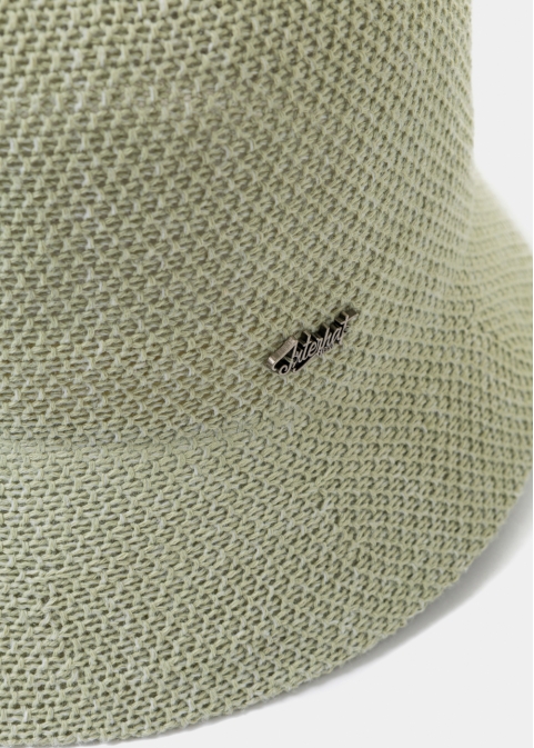 Olive Knitted Bucket Style Hat