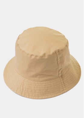 Double-Faced Bucket Hat Lemons Pattern & Beige