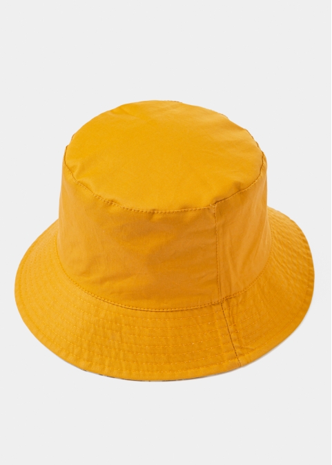 Double-Faced Bucket Hat Tape Pattern & Orange