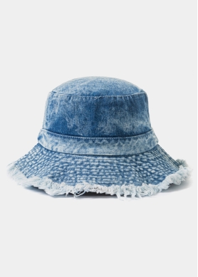 Blue Washed Jean Bucket Hat 