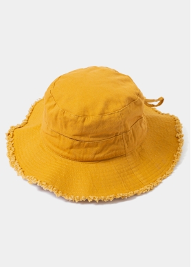 Mustard Cotton Bucket Hat