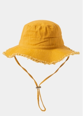 Mustard Cotton Bucket Hat