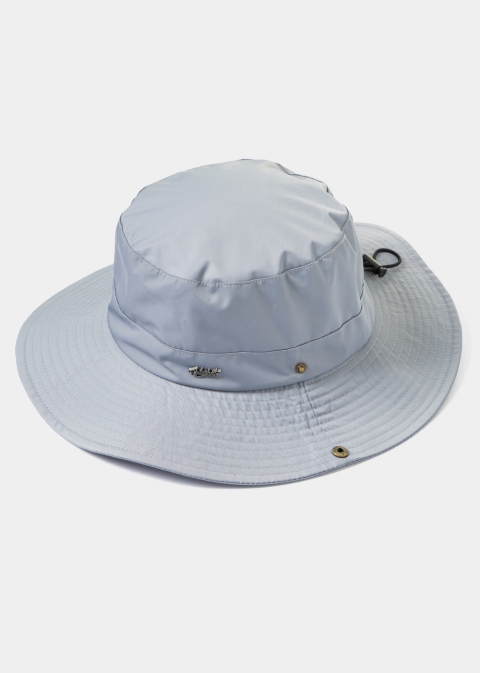 Light Blue Active Bucket Hat w/ Side Buttons