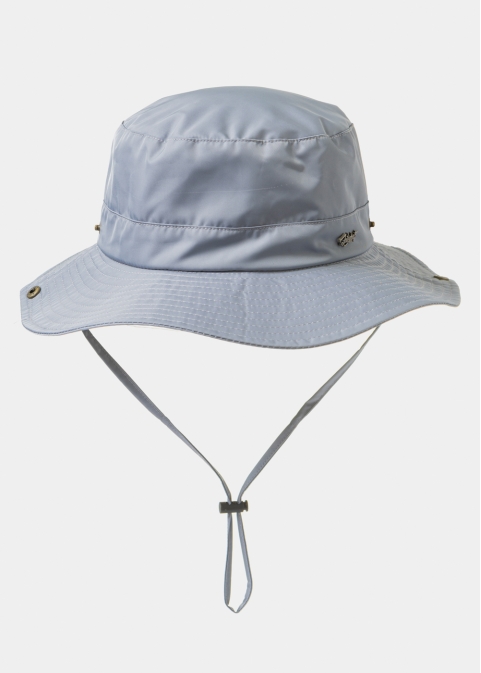 Light Blue Active Bucket Hat w/ Side Buttons