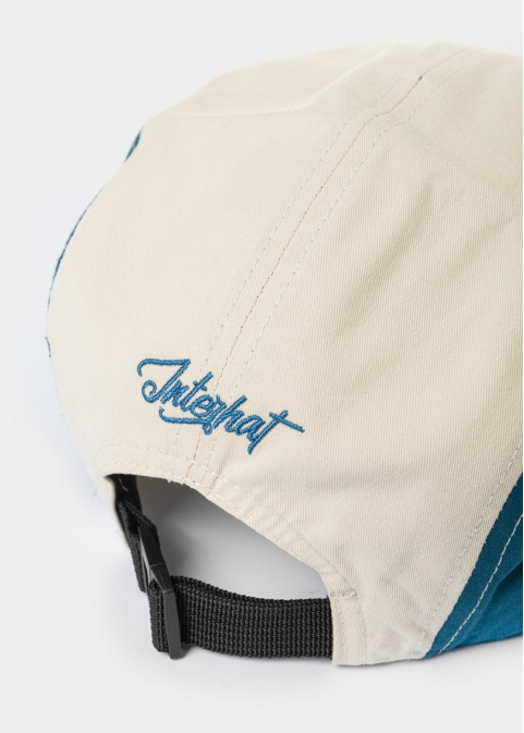 Multicolor Cotton Camper Cap - Red