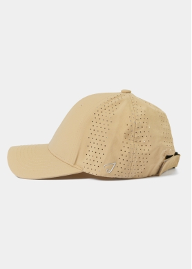 Beige Breathable Technical Cap