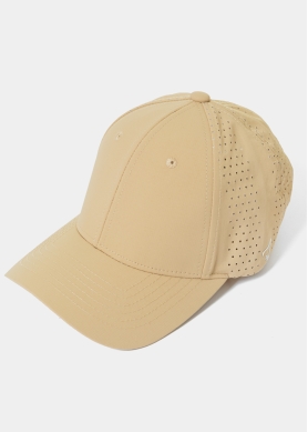 Beige Breathable Technical Cap