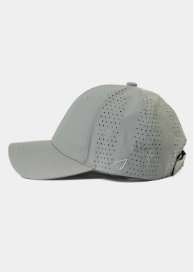 Grey Breathable Technical Cap