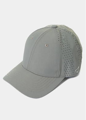 Grey Breathable Technical Cap