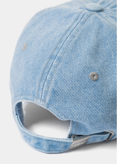 Ripped Jean Cap - Light Blue