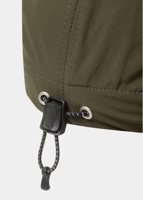 Khaki Camper Cap w/ Side Pocket