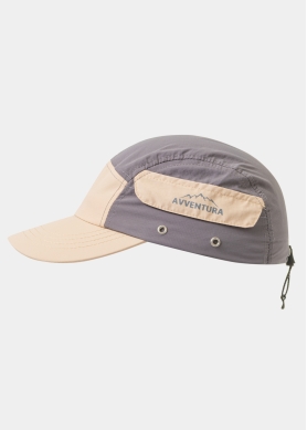 Grey Camper Cap w/ Side Pocket