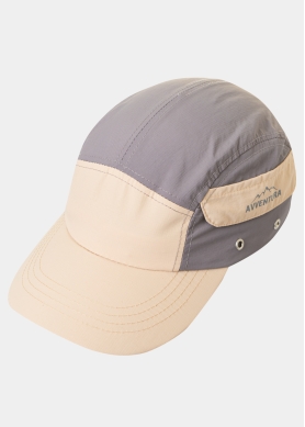 Grey Camper Cap w/ Side Pocket