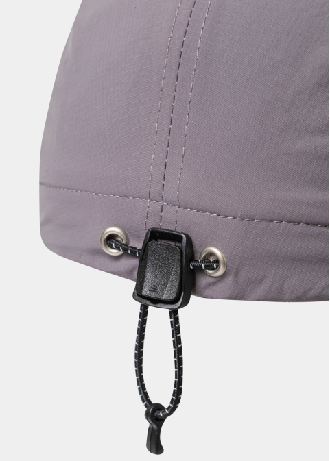 Grey Camper Cap w/ Side Pocket