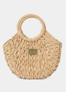 Brown Mini Knitted Bag