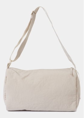 Beige Barrel Technical Bag