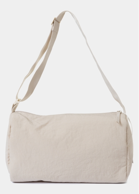 Beige Barrel Technical Bag