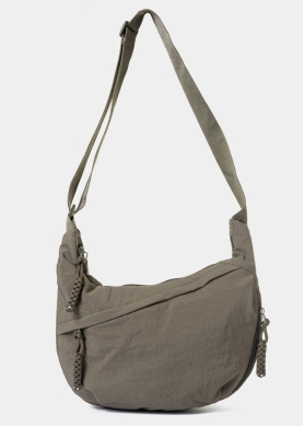 Khaki Muti-Pocket Crossbody Technical Bag 