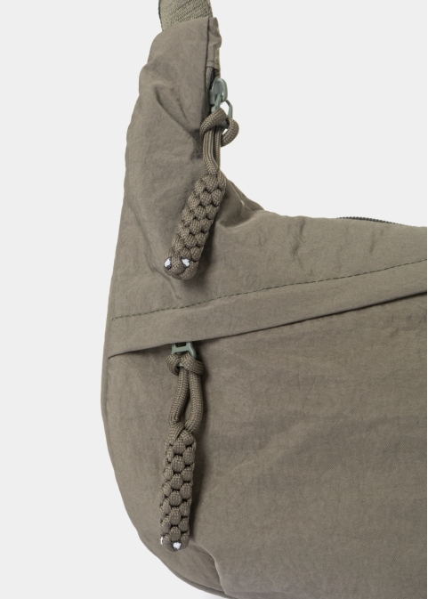 Khaki Muti-Pocket Crossbody Technical Bag 