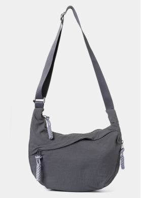 Grey Muti-Pocket Crossbody Technical Bag 