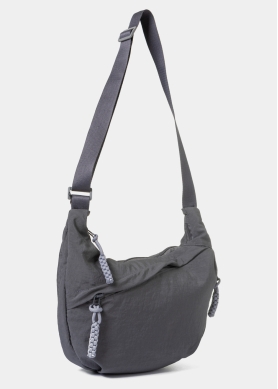 Grey Muti-Pocket Crossbody Technical Bag 